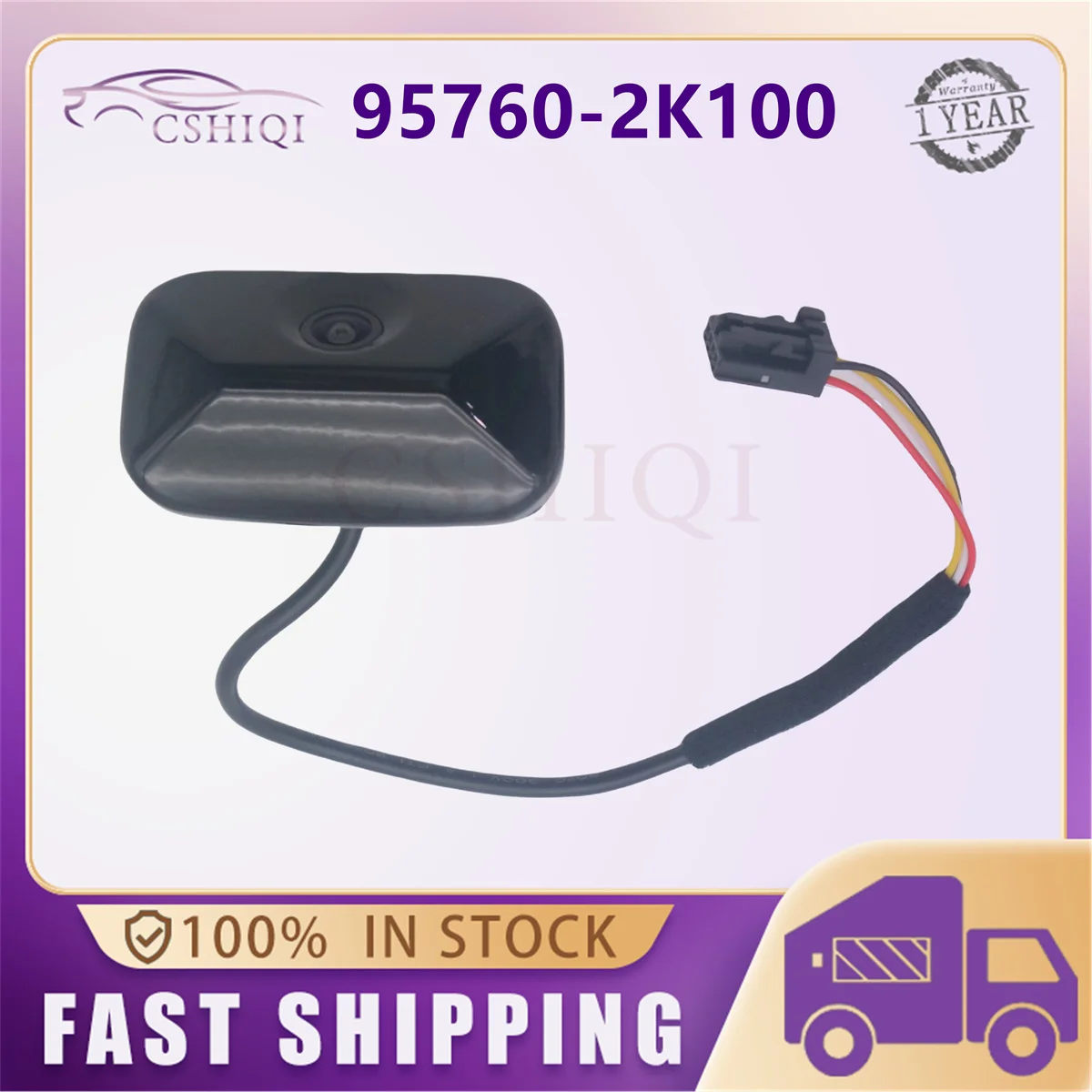 95760-2K100 For Kia Soul 1.6L 2.0L L4 2010 2011 2012 2013 Rear View Backup Camera 957602K100 95760-2K100-I7 957602K100I7 6-18V