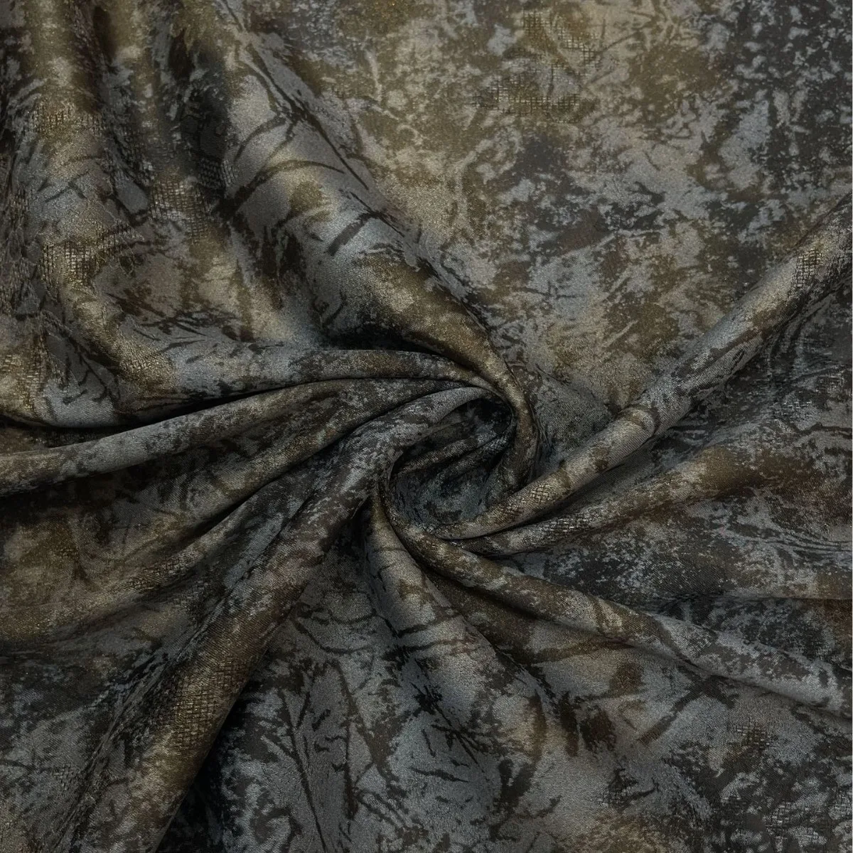 New National Style Chinese Bronzing Fabric 2025 Spring and Summer Dark Designer Skirt Coat & Trousers - Image 2