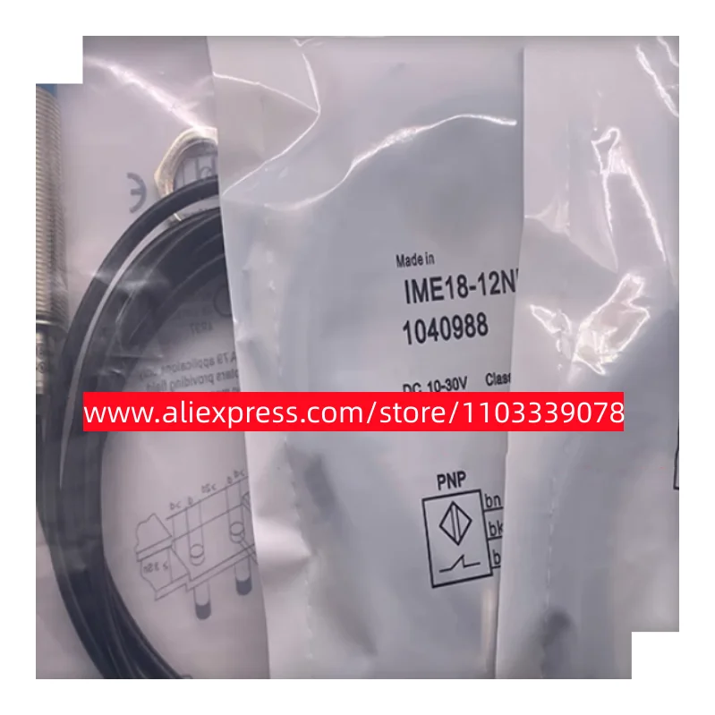 

3PCS New inductive proximity switch IME18-12NPOZW2S IME12-04NPSZW2K