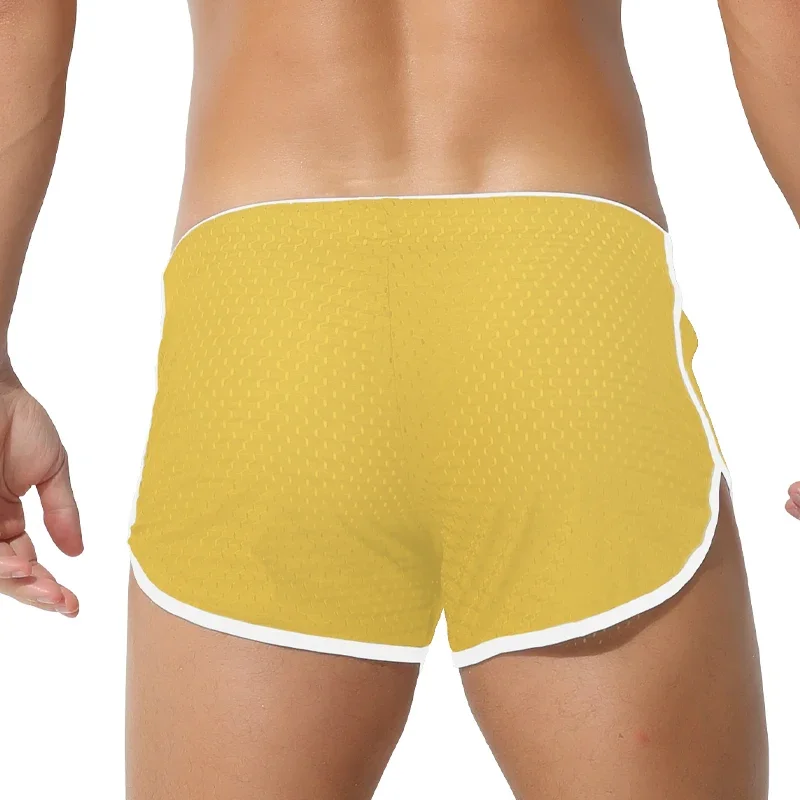 Ropa interior de seda helada estilo Aloha Pants para hombre. Para niños en verano, adecuado para adolescentes. Boxer Shorts, holgados, con un Uniq