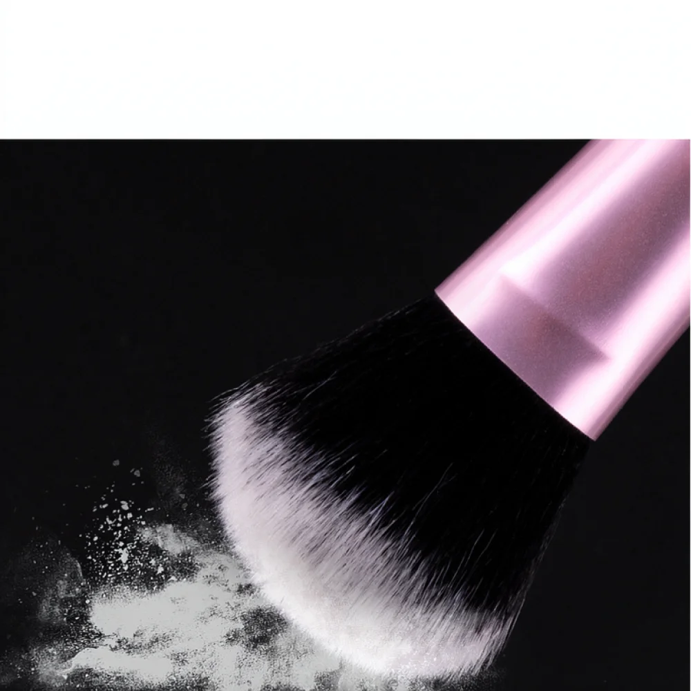 Crystal Handle Cosmetic Brush Kit Soft Bristles Eyeshadow Blush Eyeliner Foundation Applicator Tools With Travel Storage Pouch