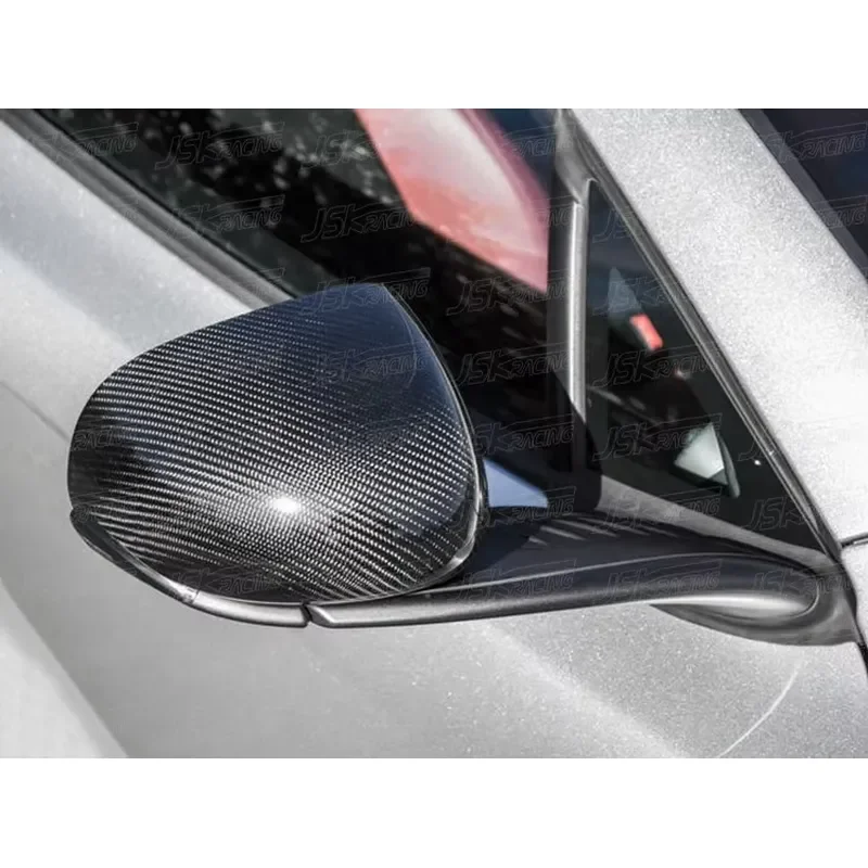 Carbon Fiber Exterior Mirrors for 2012-2014 Mclaren Mp4-12c P11 Mirror Cover (Replacement Parts)