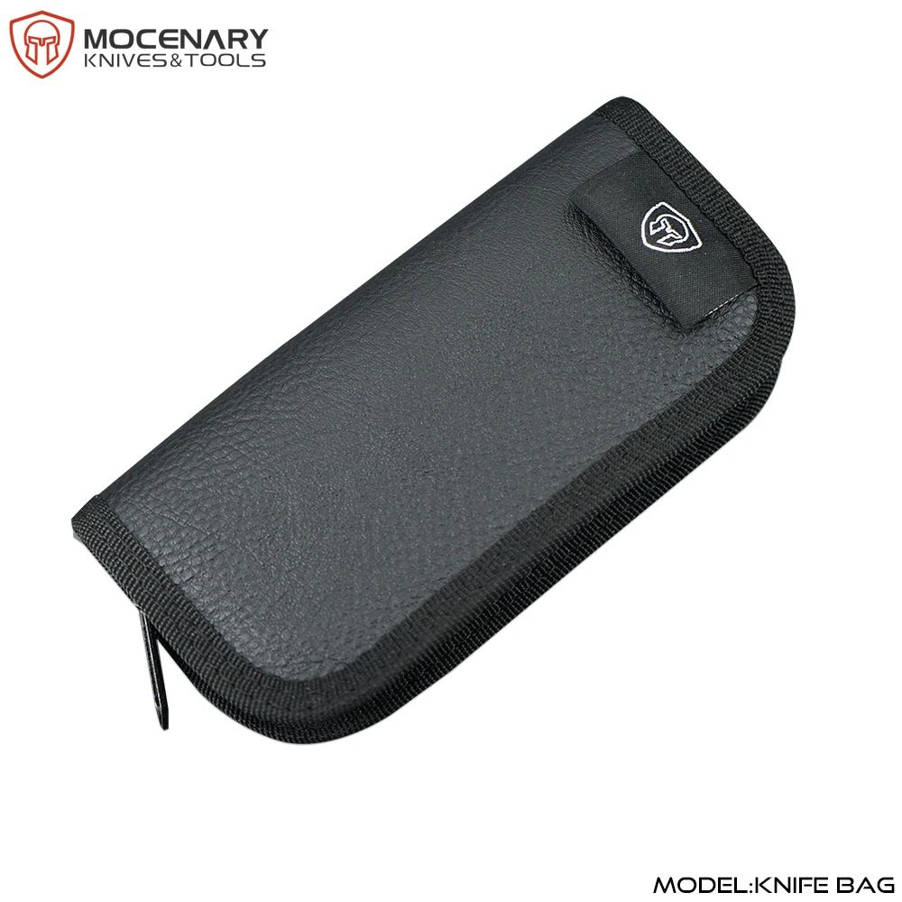 Mocenary Knife Bag EDC Zipper Knife Bag Moisture Proof Knife Protective Sleeve Portable Outdoor Tool Pocket Anti-fall Storage