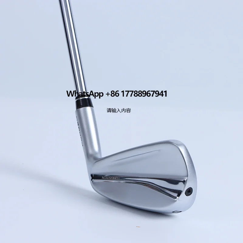 

Hot Selling Rubber Grip Blade Carbon Stainless Steel Shaft #4-PW Stiff Flex Forged Right Handed Head Golf Club