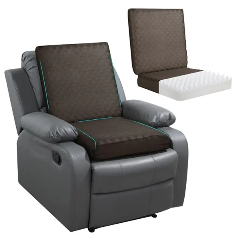 Egg Crate Foam Recliner Cushion For Elderly For Long Sitting Reduces Muscle Fatigue