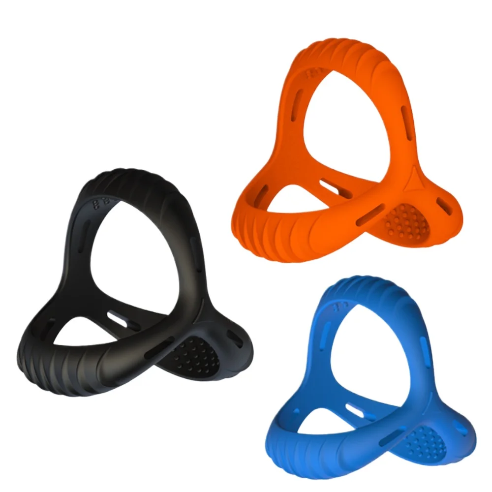 Durable Silicone Lock Ring Male Ejaculation Delay Ring Scrotum Restraint Intimate Locking Ring Adult Men Intimate Care Product