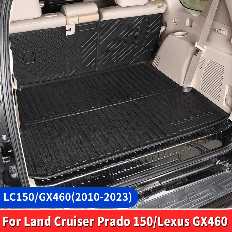 

For Toyota Land Cruiser Prado LC150 150 2010-2023 Lexus GX460 460 gx Trunk Mat Interior Accessories TPE Seat back Pad Dust-proof