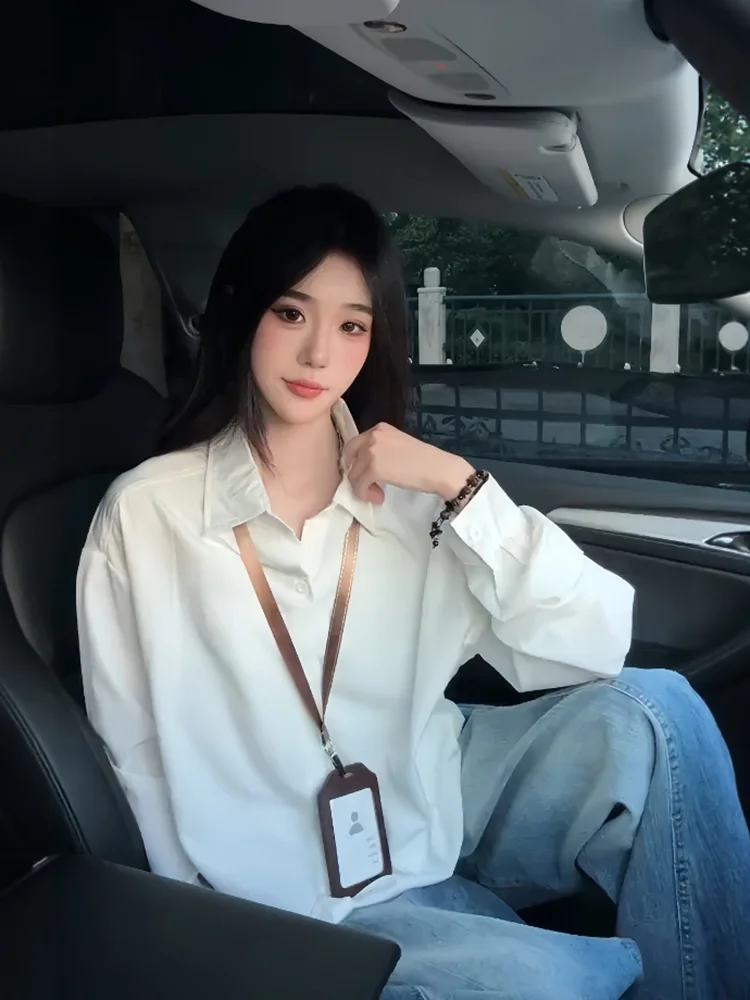 

Белая рубашка Cleanfit: осенняя, премиум-класса, для делового стиля, для работы, с длинным рукавом, на пуговицах