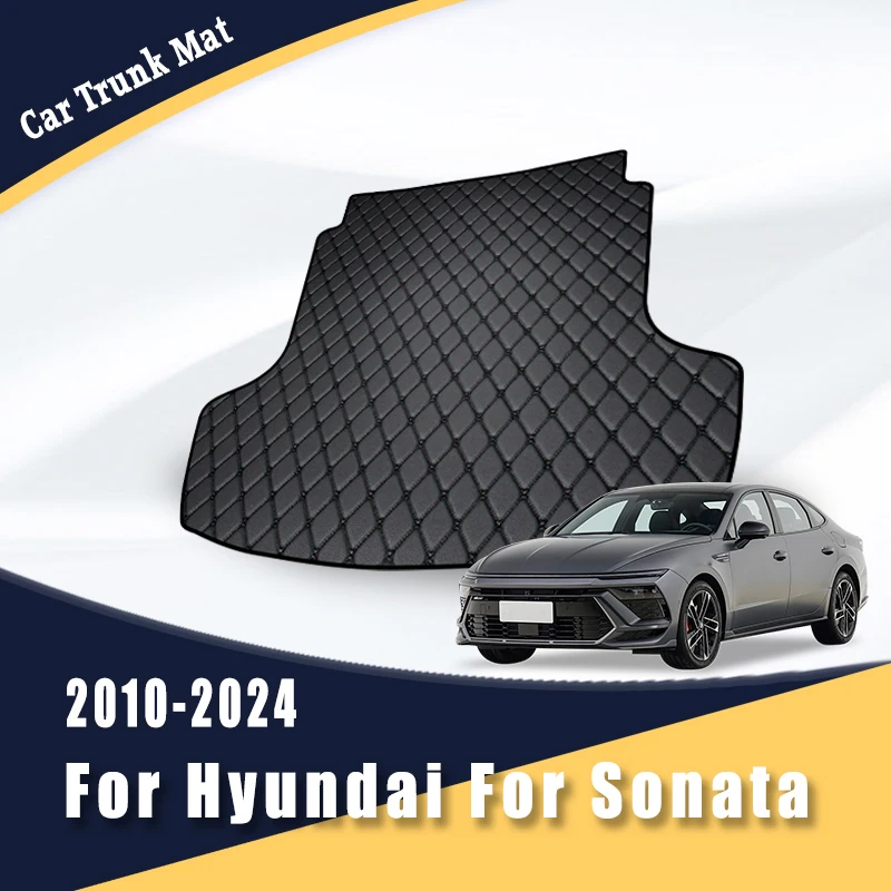 

Ковры в багажник, автомобильные коврики для Hyundai Sonata 2024 2023 2022 2021 2020 2019 2018 2017 2016 2015 2014 2013 2012 2011 2010, авточехлы