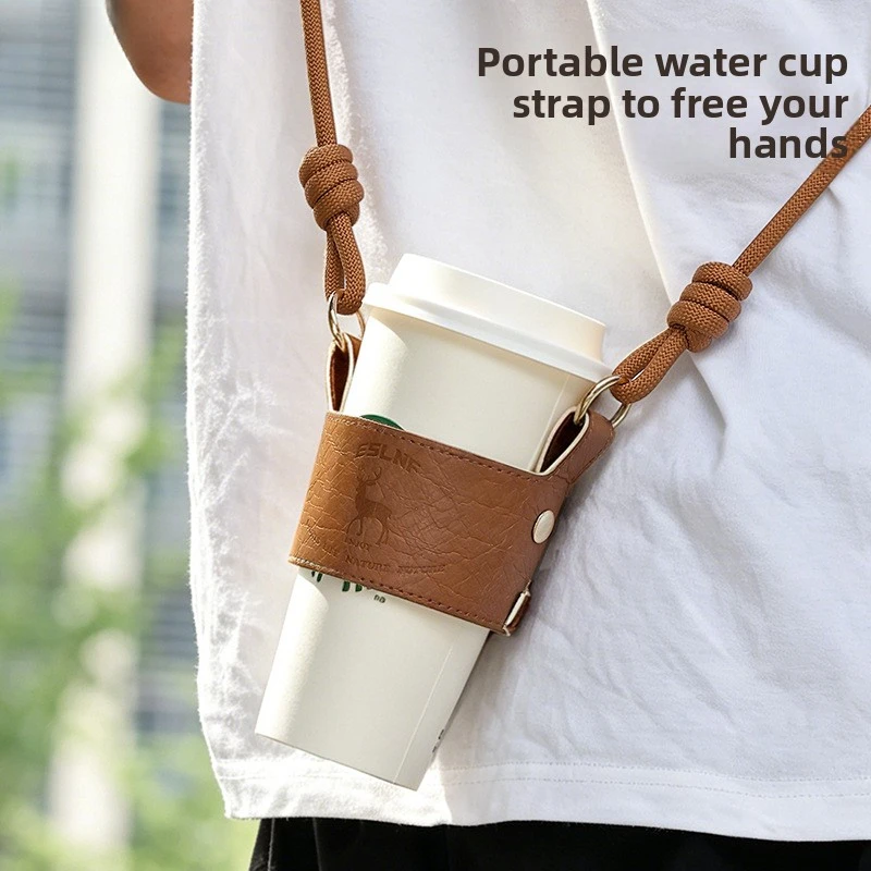 Portable Cycling Bottle Sleeve, Milk Tea Coffee Cup Sleeve, Portable Insulated Bottle Sleeve, Sports Outdoor Cycling Acces