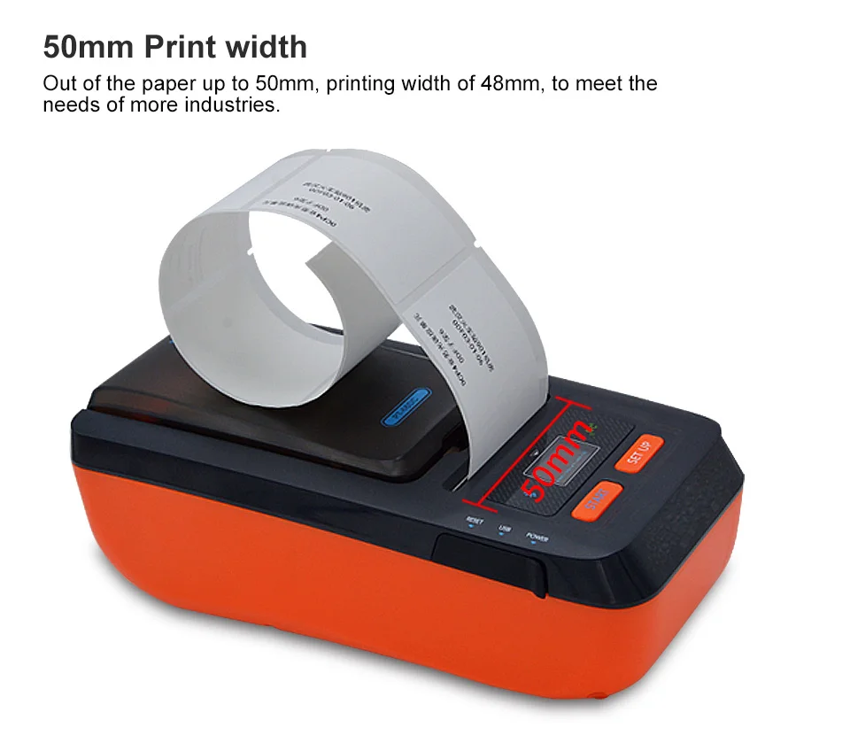 PUTY PT-66DC Small Label Printer Sticker Machine