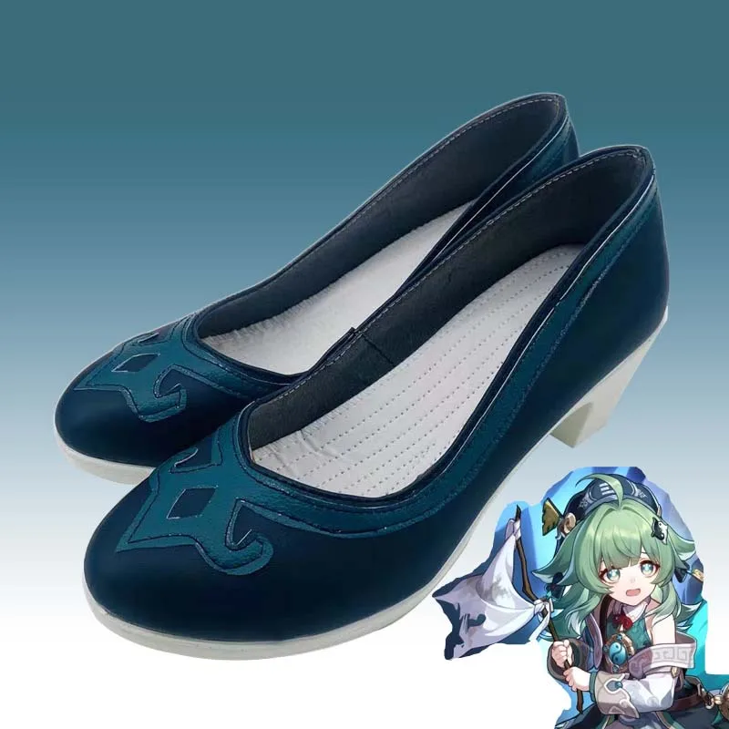 Honkai Star Rail Huohuo Cosplay Shoes Anime Game Cos Comic Cosplay Costume Prop Shoes for Con Halloween Party Accessories