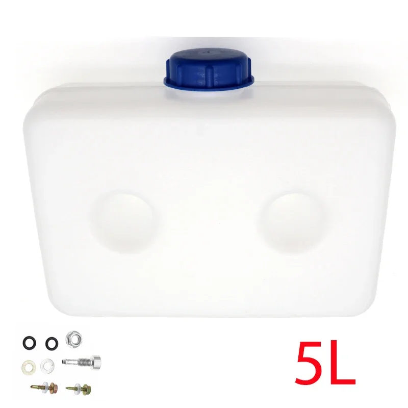 5L Plastic Air Parking Heater Fuel Tank 2 Hole Gasoline Oil Storge for Eberspacher Truck Caravan Fuel Oil Gasoline Tank