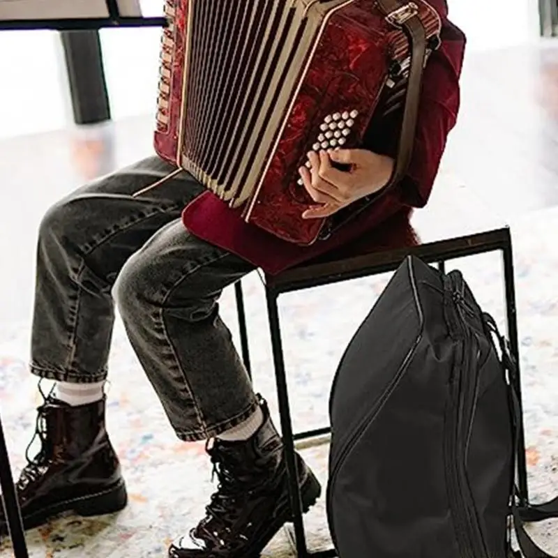 31BE Ergonomic 22 8 Bass Accordion Backpack Offering Comfortable Shoulder Support