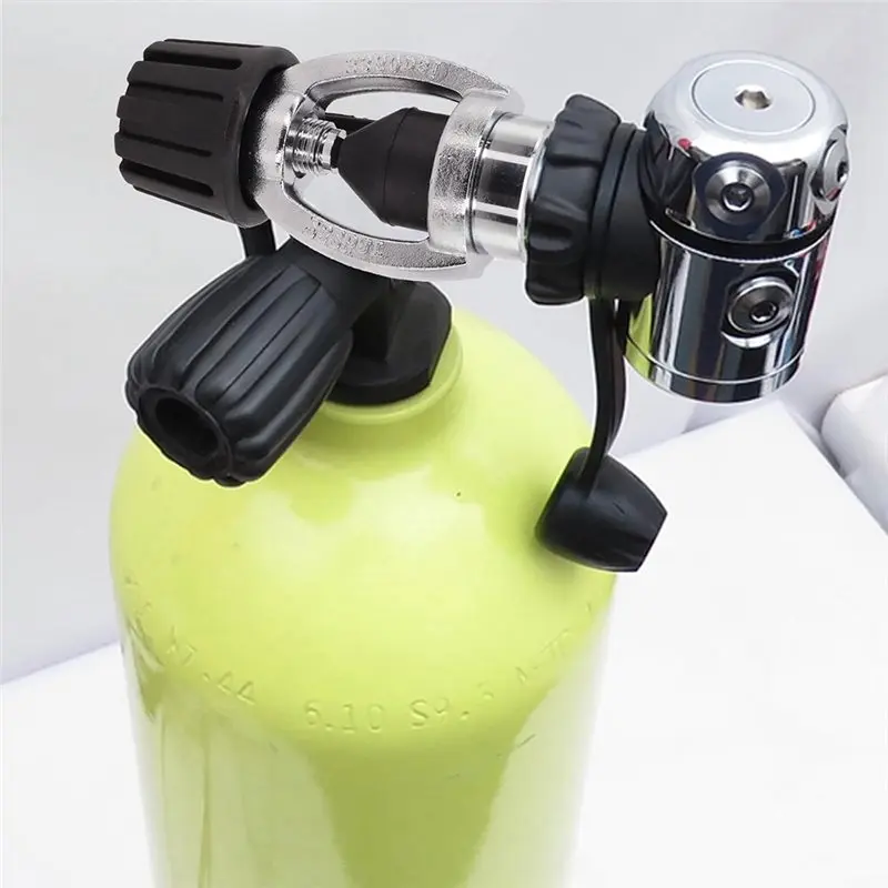 ABNL For Underwater Diving Equipment Converter Tool For Scuba Diving DIN To Yoke Adapter With Dust Cap For First Stage Regulator