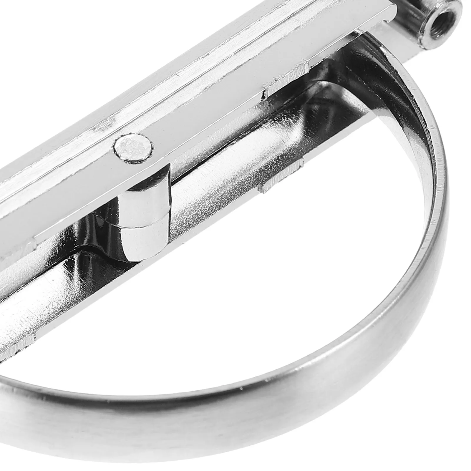 Hidden Rotating Zinc Alloy Cabinet Handle for Drawer Door Tatami Furniture – Modern Minimalist Recessed Pull