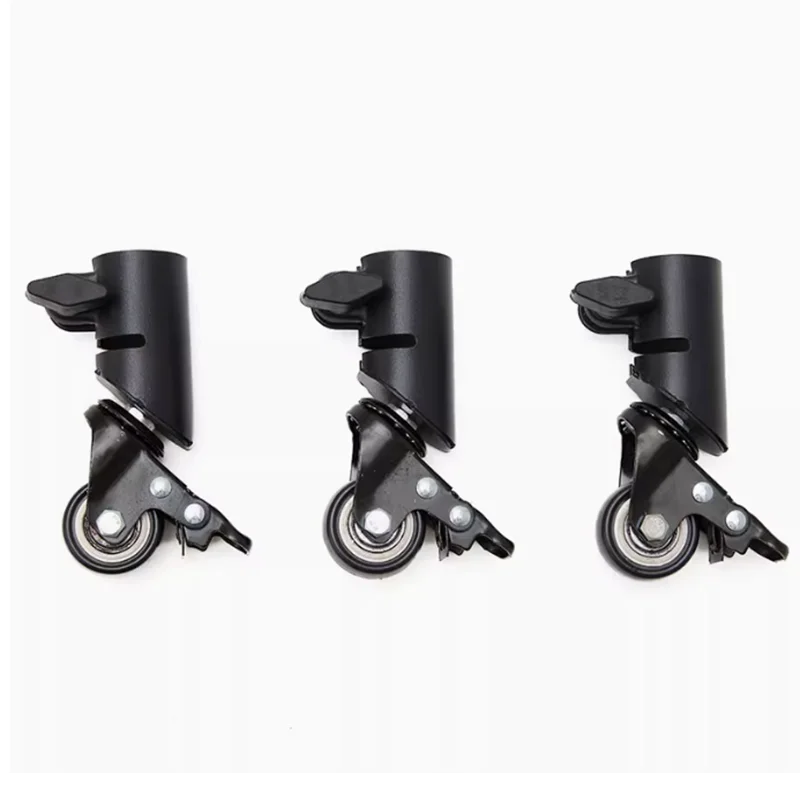 35mm Sliding Casters Wheel Universal Roller Slider Portable Durable Rotation Swivel Wheels For Universal Speaker Bracket