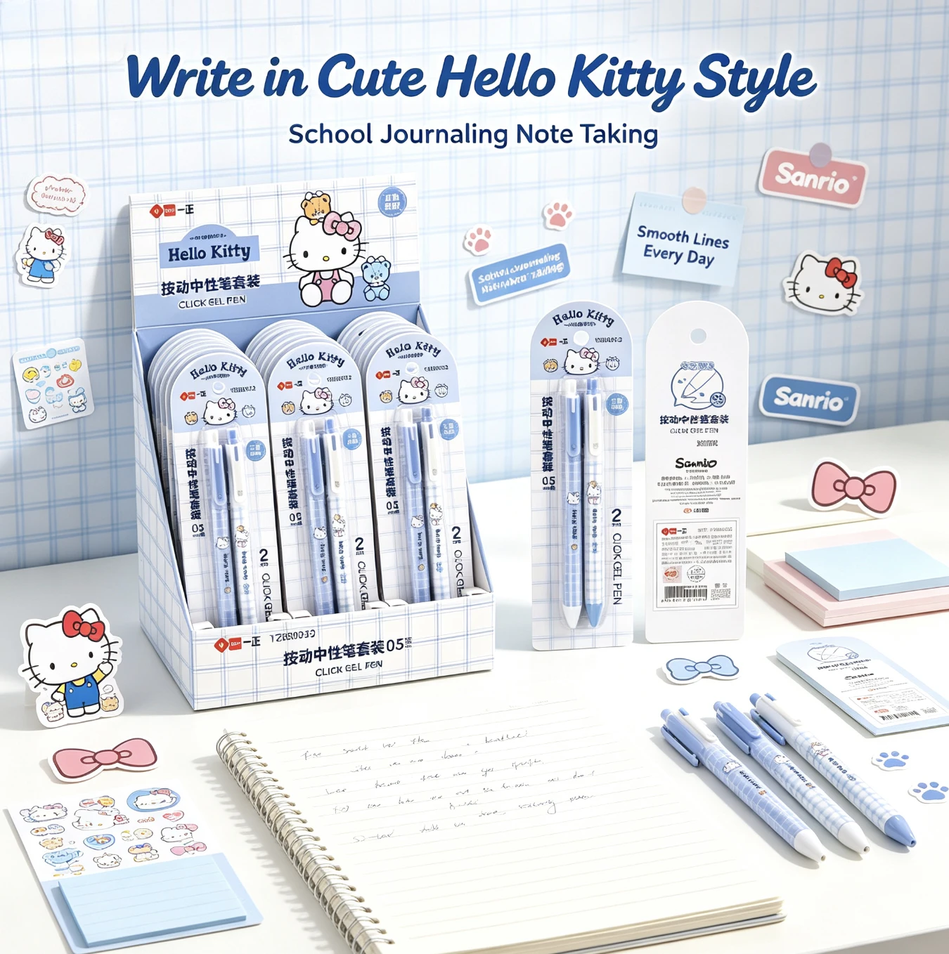 yizheng-stationery-kids-cartoon-press-gel-pen-retractable-writing-ballpoint-pen-student-daily-homework-school-stationery