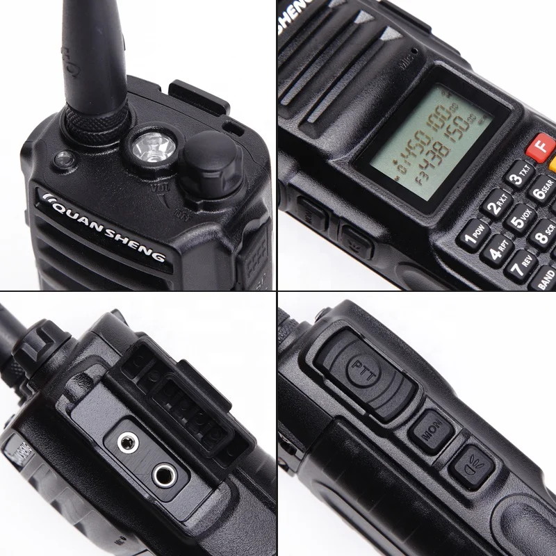 Quansheng TG-UV2 Plus quansheng UV2 Plus 10W Long Range Talkie Walkie 10KM 4000mah Radio battery type-c dual band analog radio