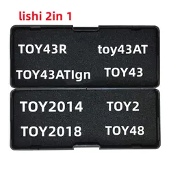 2in 1 lishi 도구, TOY2, TOY43R, TOY43, TOY48, TOY2014, TOY2018, TOY43AT, TOY43ATIGN, 2in 1