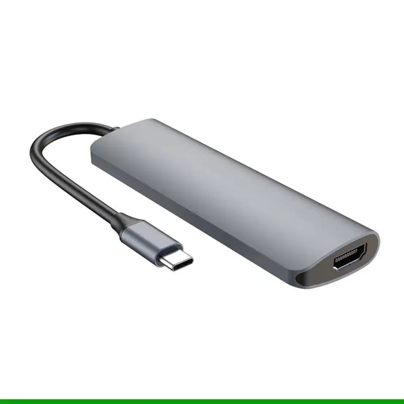 U55C Концентратор типа C 5 в 1 HDMI-совместимый 4K PD Вт Разветвитель USB3.0 Док-станция 5 Гб
