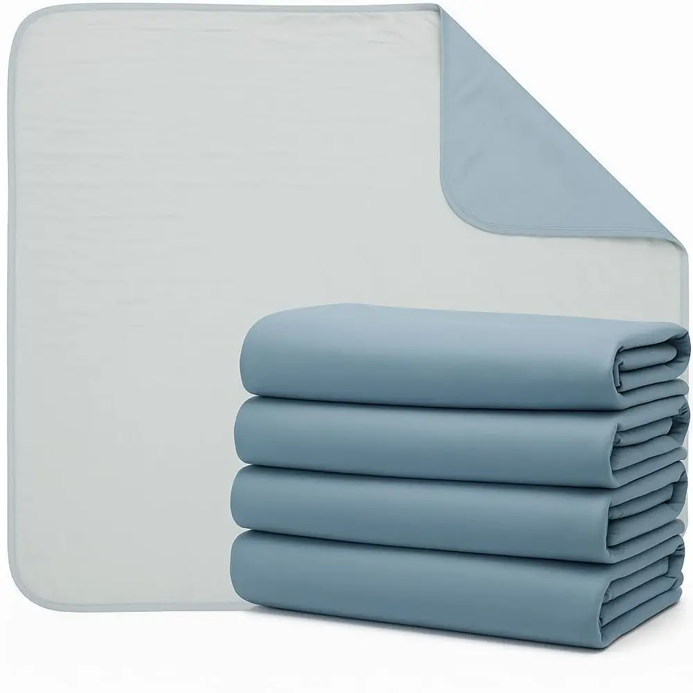 

Pad Washable Incontinence Underpad Heavy Duty, Absorbent Stain Masking Urinary Mattress Protector Reusable Dry Bed Wetting Prot