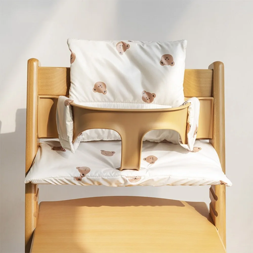 

Baby Dining Chair Cushion Cute Animal Pattern Infant Seat Cushion Comfort Soft Non-Slip Seat Liner Pad Chair Accessories
