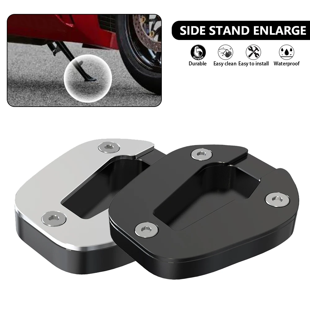 

2024 2025 Motorcycle Kickstand Foot Side Stand Base Enlarger Pads For Honda CBR1000RR-R CBR 1000 RR-R SP 2020 2021 2022 2023