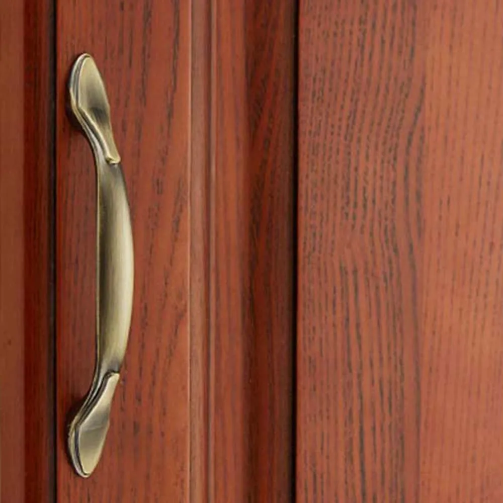 With Screw Vintage Cabinet Dresser Cupboard Drawer Handles Door Knobs Pull handles Furniture Hardware