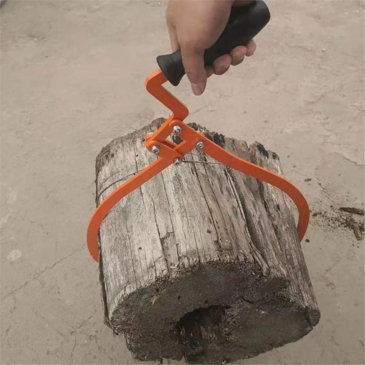 

16 in Log Tongs Logging Skidding Tongs Non-Slip Grip for Log Lifting, Handling, Dragging & Carrying Tool