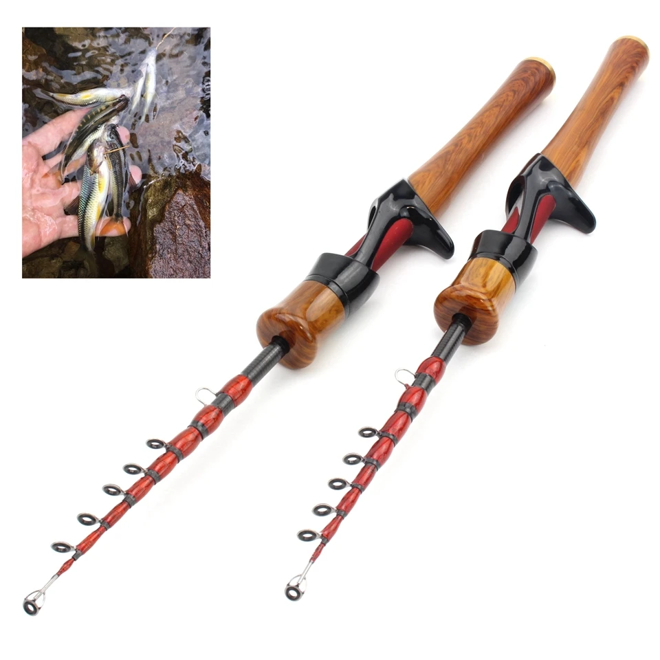 Fishing Pole Short Handle Spinning Rod 168cm 185cm Ultra Light Ul Power  Telescopic Fishing Rod Spinning Rod Lure Weight 1-5g Children Beginners  Catch Small Fish Pole AliExpress 18