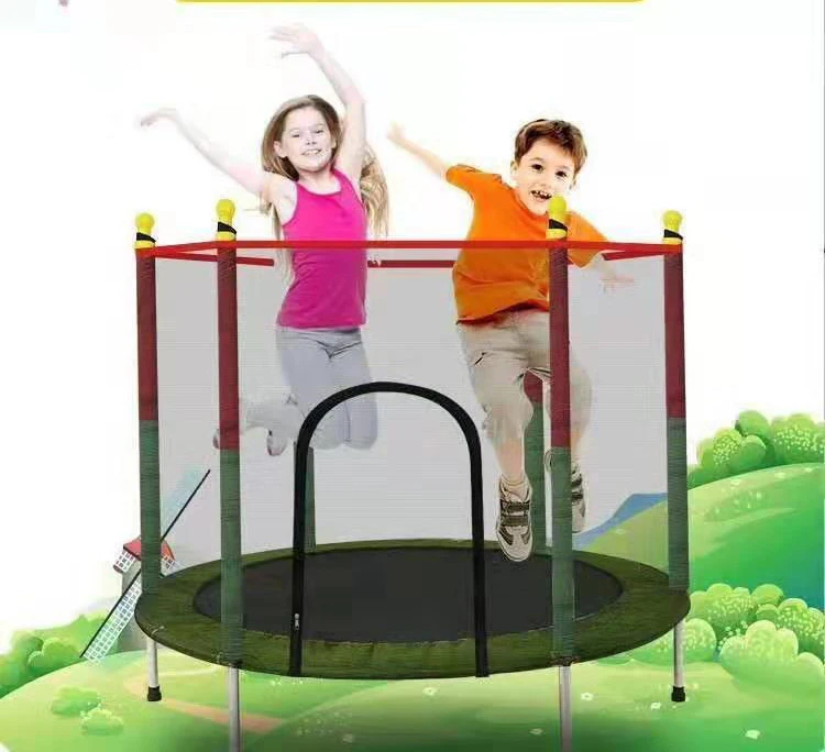 Niedriger Preis 16ft Fitness Indoor Kinder Rund trampolin mit Zelt/Dach