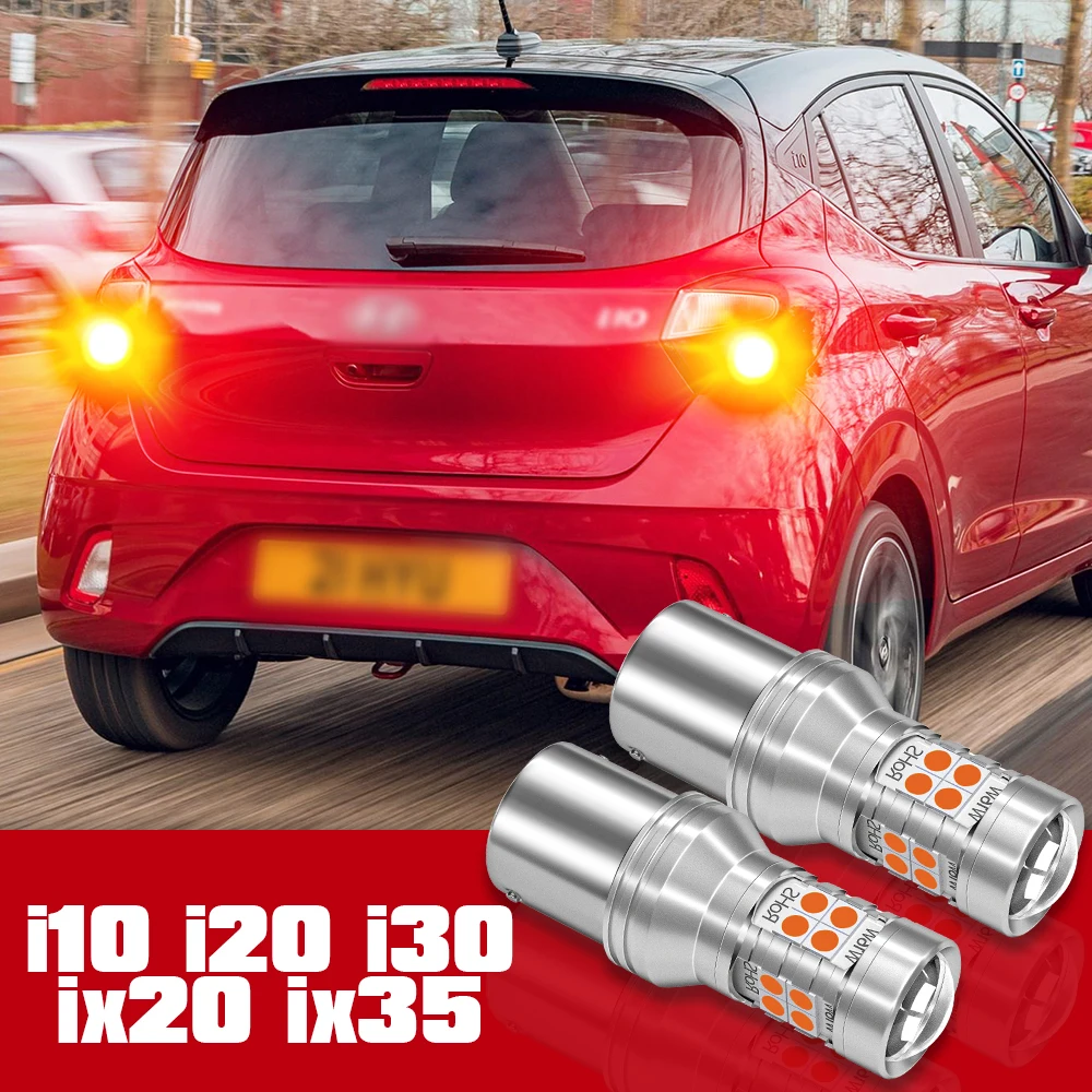 

2pcs LED Accessories Brake Light Bulb Lamp For Hyundai i10 i20 i30 ix20 ix35 2007 2008 2009 2010 2011 2012 2013 2014 2015 2016