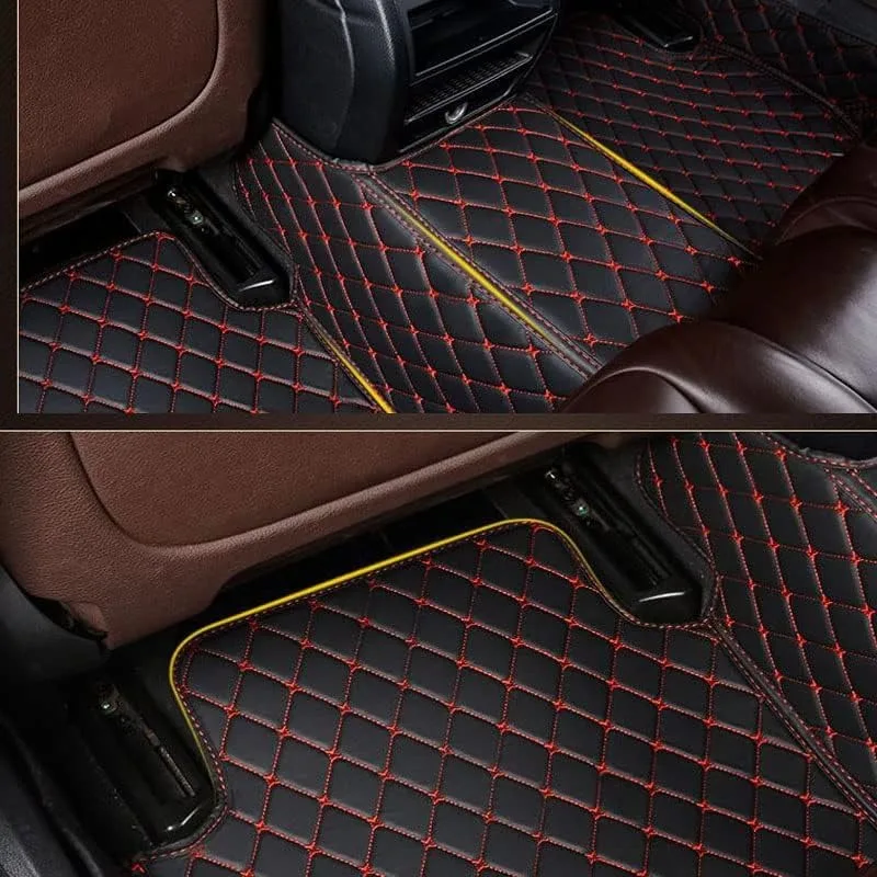 منصات السجاد الجلدية للسيارات لتويوتا برادو 150 2020 2019 2018 2017 2016 2015 2014 الحصير سيارة القدم السجاد مركبة مجموعة كاملة ماتس