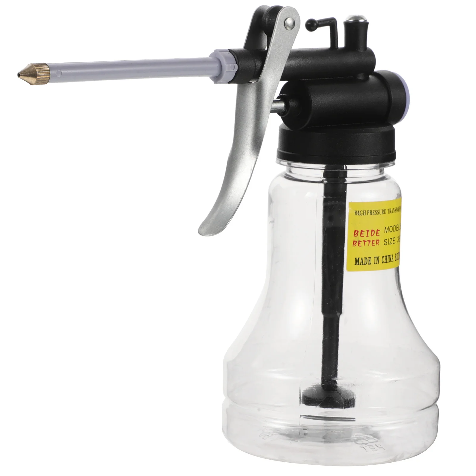 

350Ml Manual Pump Can High Pressure Lubrication Oil Container Portable For Car Automotive Machine Repair Tools Oiling Bottle