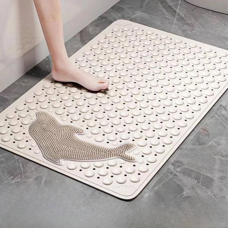

Bathroom Anti-Slip Mat Massage Foot Pad Waterproof Elderly People Shower Non-Slip Pad Pregnant Women Safety Suction Cup Pad