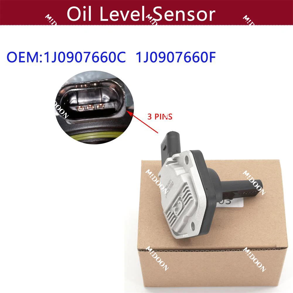 1J0907660C Oil Level Sensor For Audi A2 A3 A4 A6 A8 TT VW Golf Passat Bettle Seat Ibiza Leon Fabia Octavia Roomster Superb