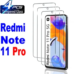 For Xiaomi Redmi Note 11 Pro 5G 4G Tempered Glass Screen Protector Glass Film