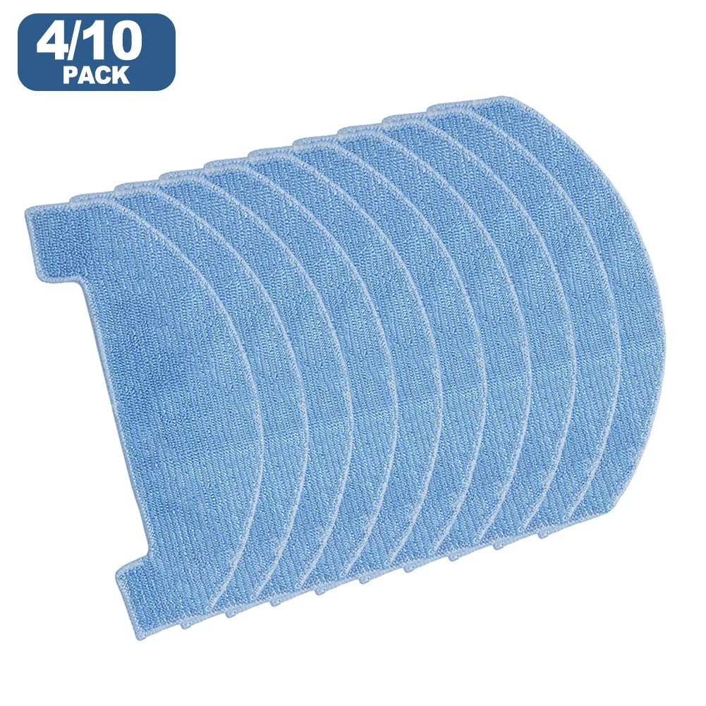 

4/10pcs Mop Cloth Kit For Ultenic For T20 Pro / For Honor For Choice S3 / S3 Plus / R3 / R3 Plus Vacuum Cleaner Parts Microfiber