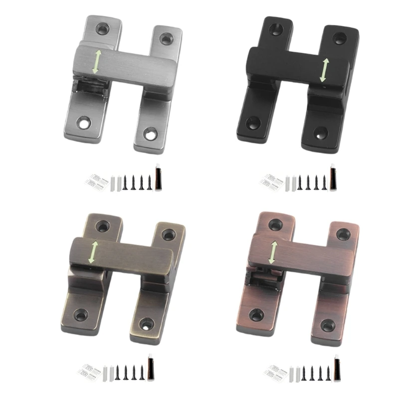 

90/180 Degree Barn Door Lock Zinc Alloy Safety Door Lock Hardware Enduring