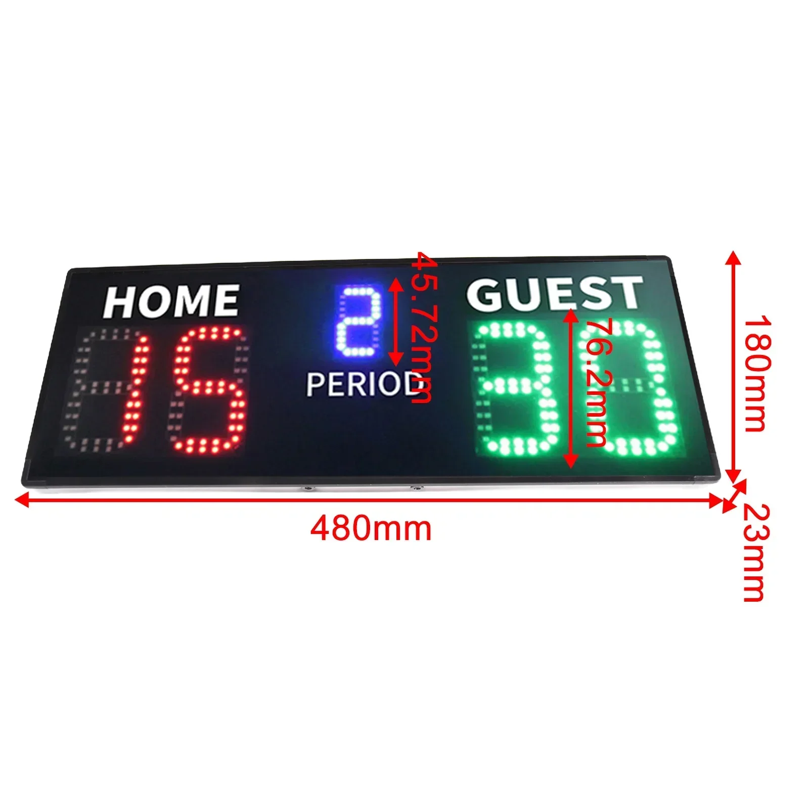 High Quality Hot Sale Electric Scoreboard Digital Scorer Indoor Activities Remote Control For Tennis Basketball Billiard