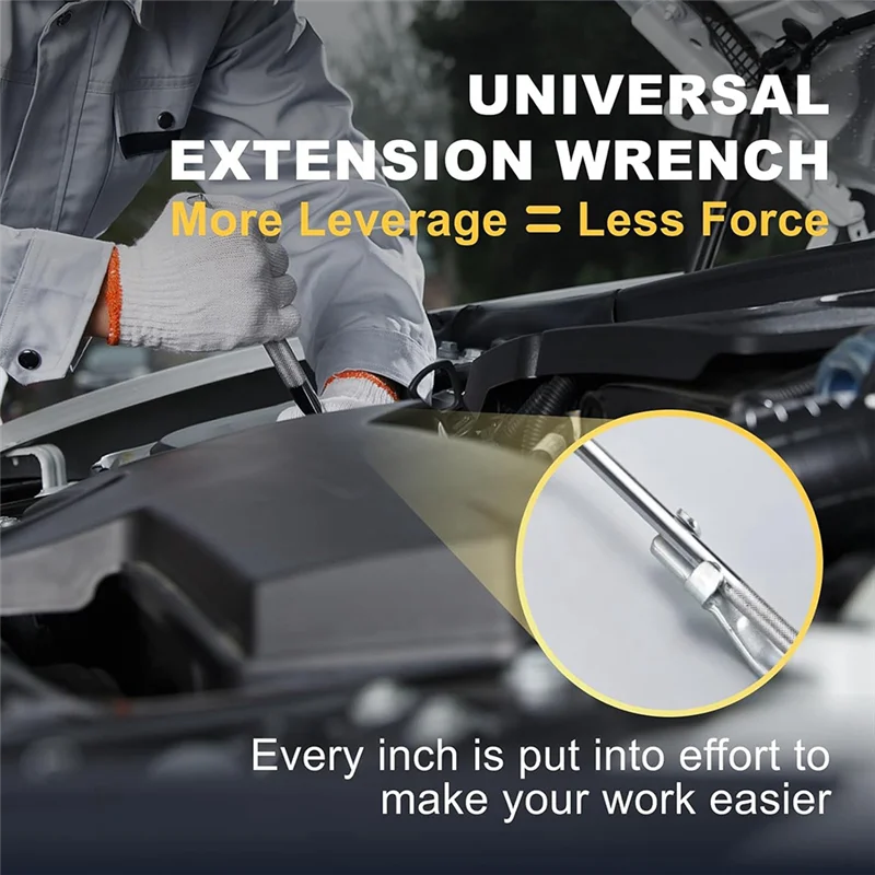 

A21Q -Wrench Extender Extension Torque Amplifier Tool For Handyman, Mechanics Or Garage-Tradesman To Amplify Torque