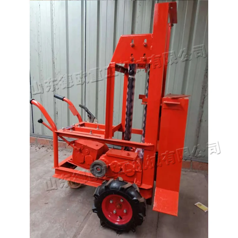 

Small electric chain compactor, self-propelled road compactor, diesel-powered road trench and foundation compactor