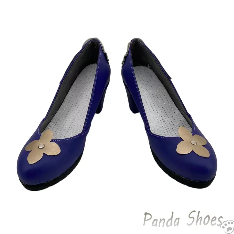 Honkai Star Rail Ruan Mei zapatos de Cosplay Anime juego Cos cómic Cosplay disfraz Prop zapatos para fiesta de Halloween Con