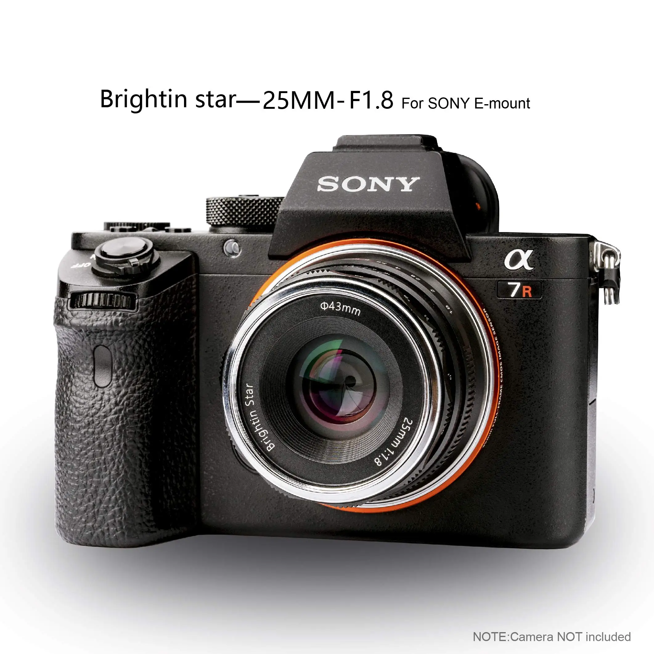 Brightin Star - 25mm F1.8 Wide Angle APS-C Manual Focus Prime Mirrorless Camera Lens