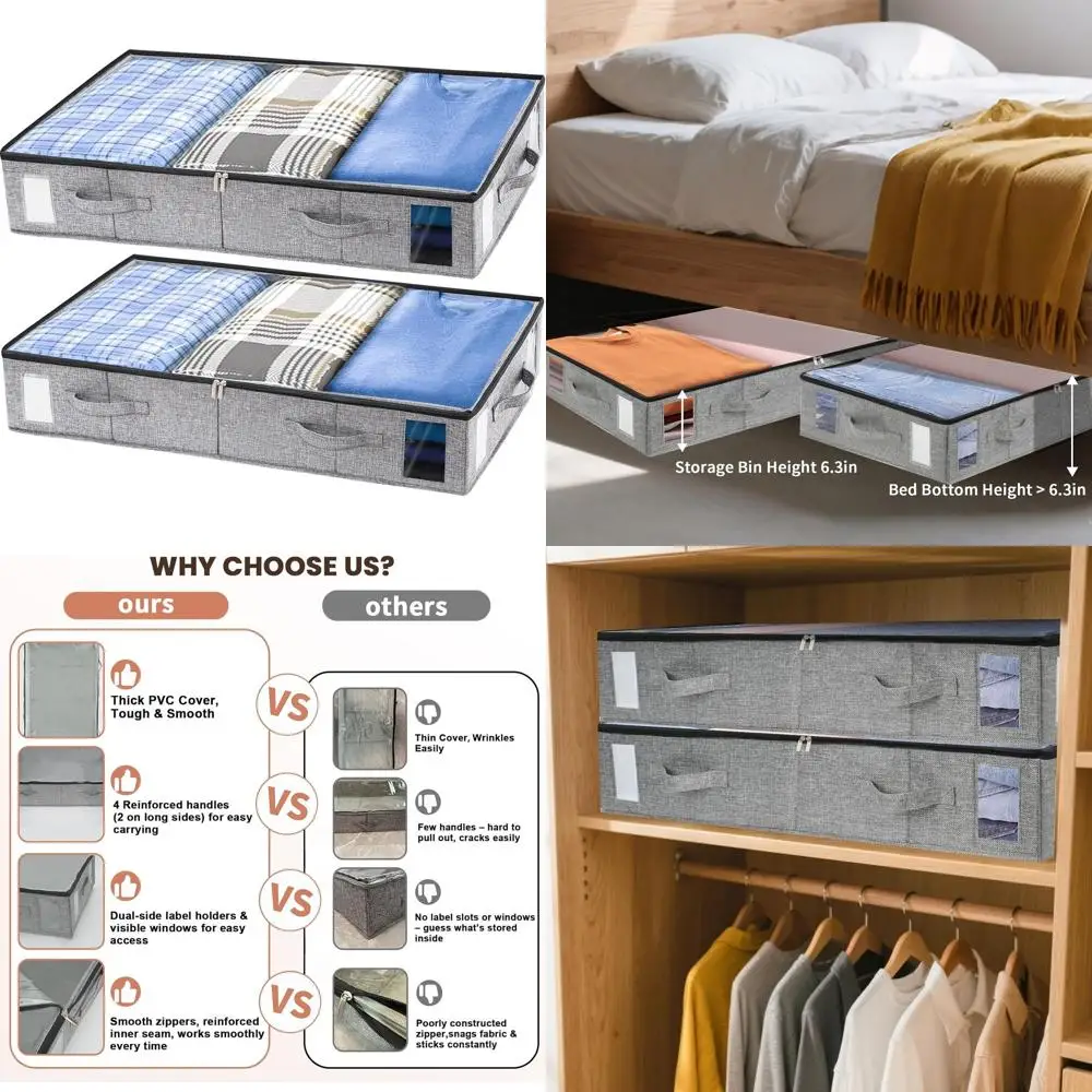 

Прочные штабелируемые ящики для хранения одежды, одеял и многого другого