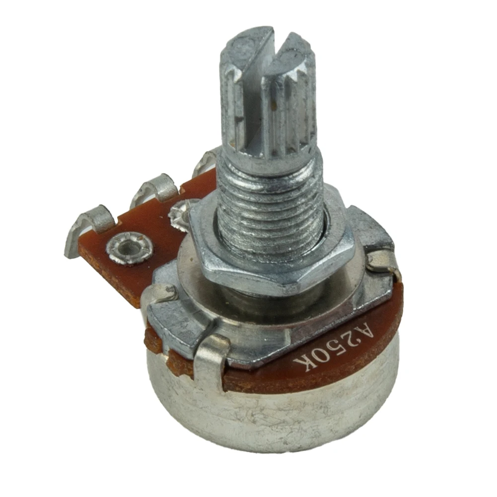 Brand New Guitar Potentiometer Guitar Parts/kits B500K Guitar Volume Tone Metal Potentiometer 1 Pcs 1/4 (6mm)