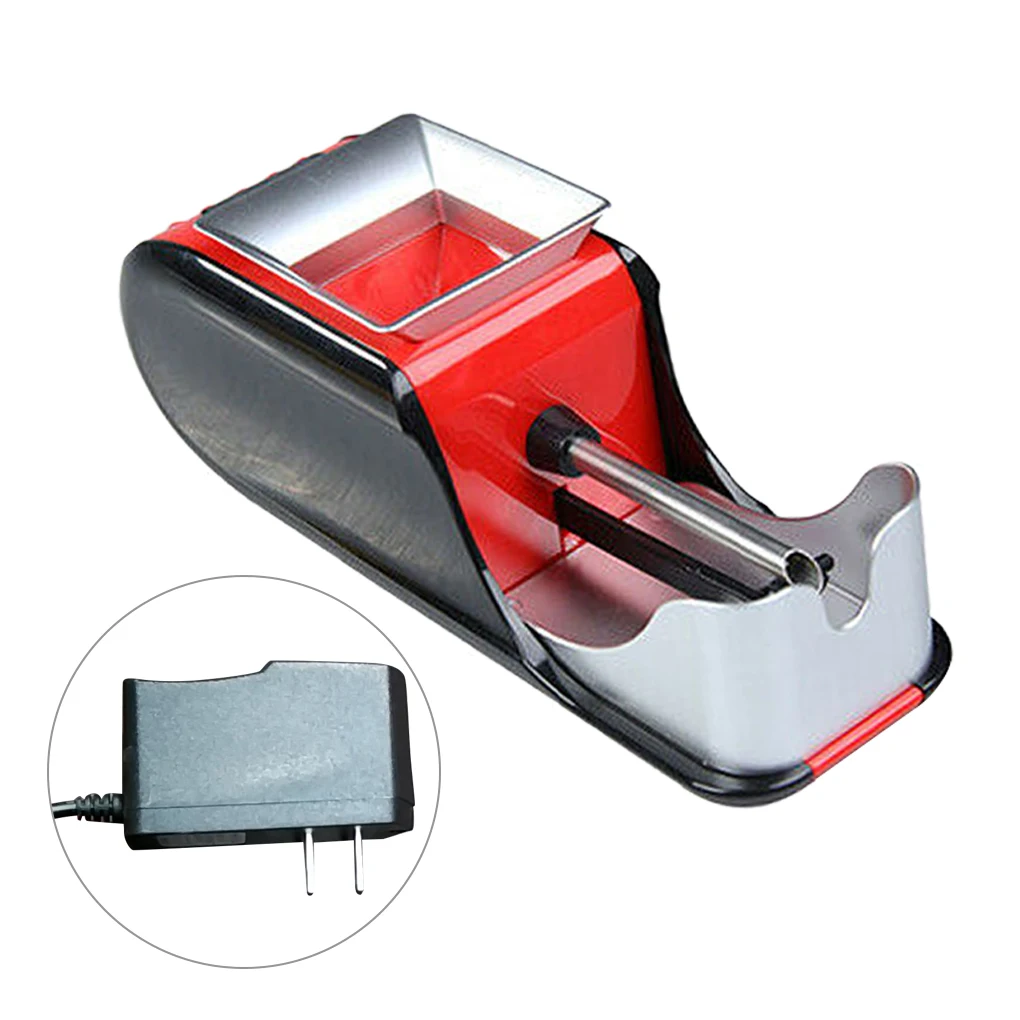 Mini Electric Automatic Cigarette Rolling Machine Roller Tobacco Injector Maker US Plug