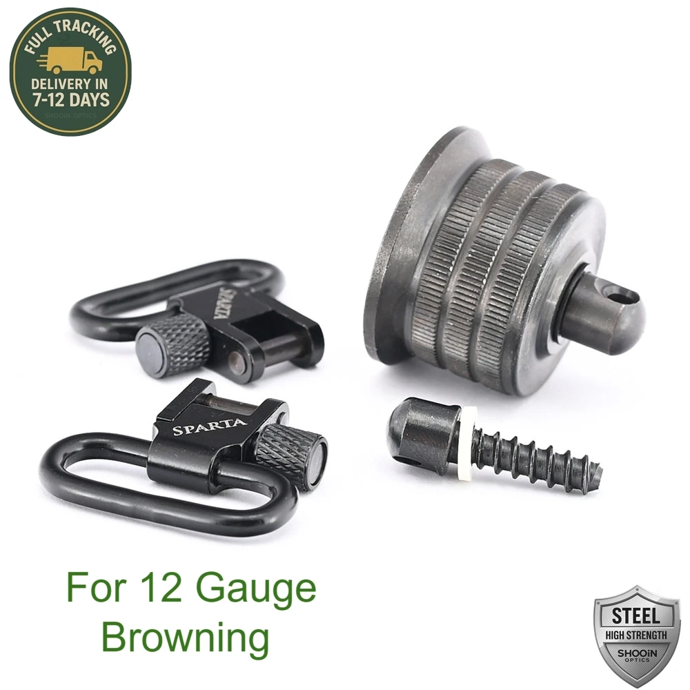 

Sparta Sling Swivels For 12 Gauge Bro-wning 1" Shoulder Strap Buckle