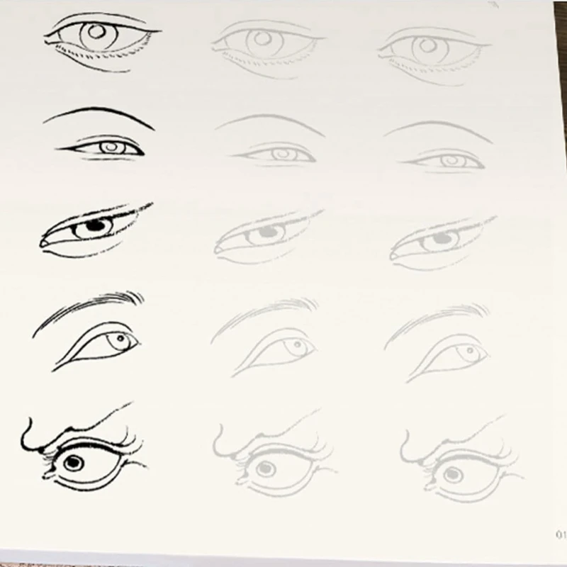 ABNO-4Pcs/Set Introduction To Chinese Painting And White Drawing Book For Flower Animal Landscape Introduction To Beginners